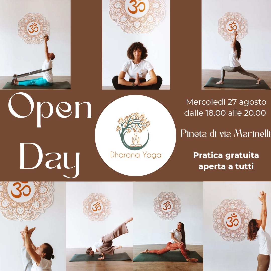 Open Day 27.08.2025 - Dharana Yoga Montesilvano