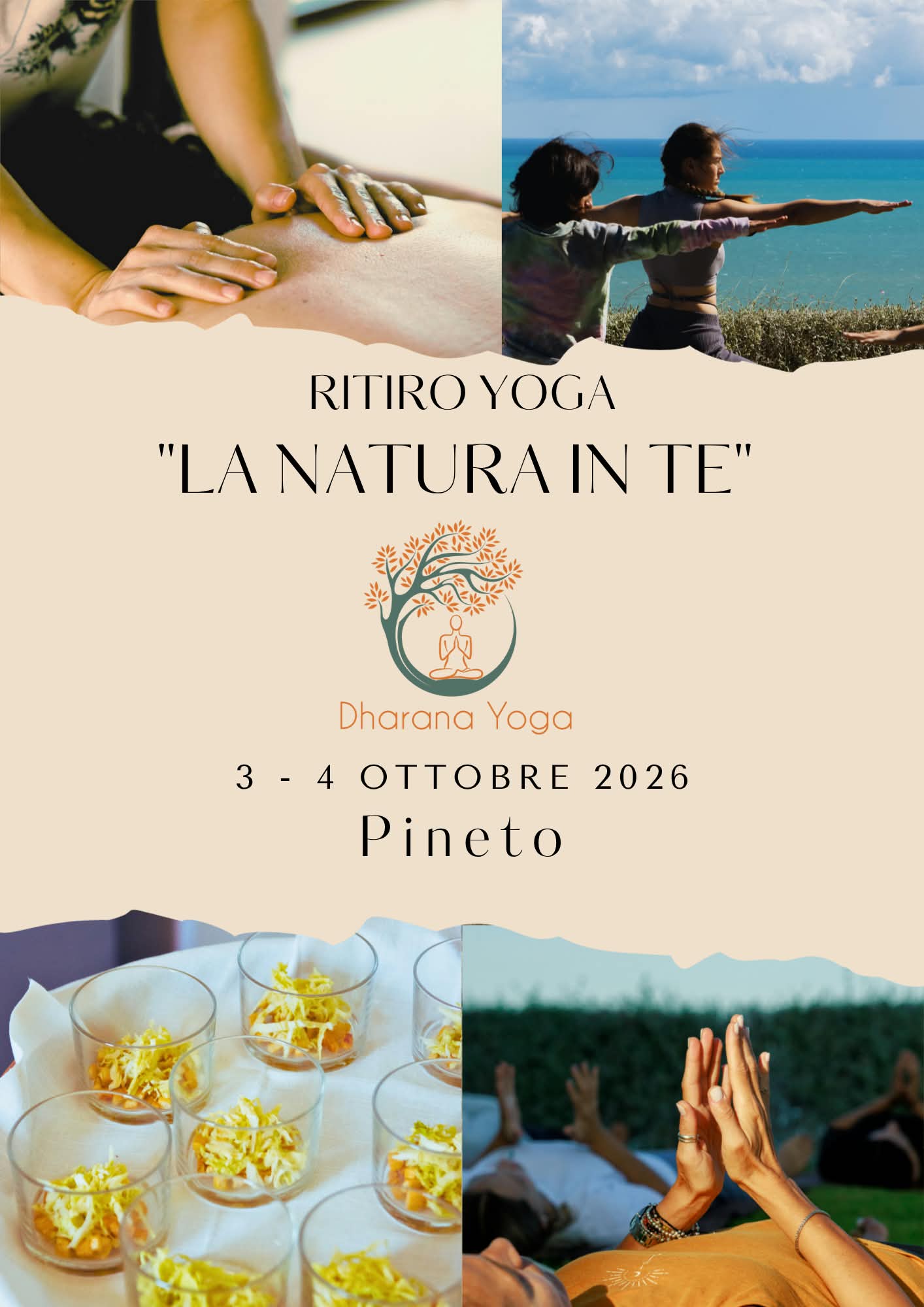 locandina ritiro pineto ottobre 2026
